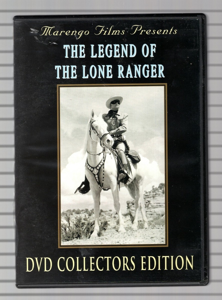 THE LEGEND OF THE LONE RANGER - DVD - CLAYTON MOORE - JAY