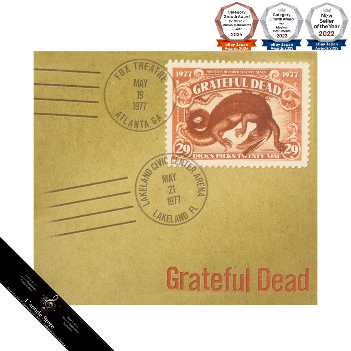 Dick's Picks Vol.29 Grateful Dead Atlanta GA 5/19/77 Lakeland FL 5