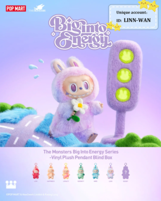 THE BIG INTO ENERGY PLUSH BLIND BOX FIGURE GIFT -LOVE HOT CUTE | eBay