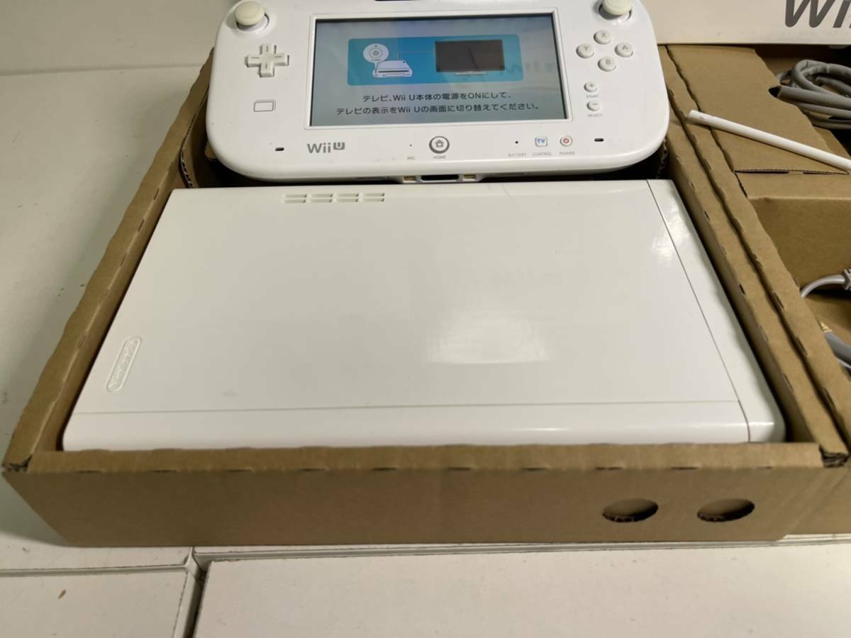 Nintendo Wii U White Basic 8GB Console Box SHIRO [BOX] | eBay
