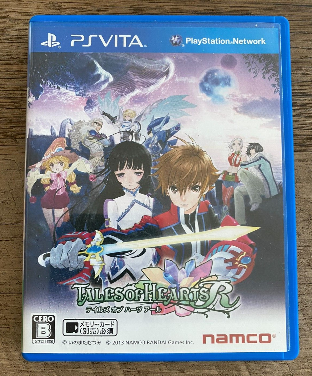 Tales of Hearts R Video Game Namco JPN version PlayStation Vita