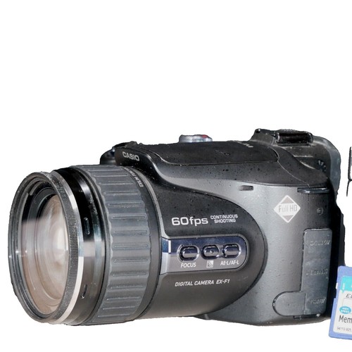 CASIO EX-Z1200 Digital Camera EXILIM ZOOM Silver 12.1MP optical 3x