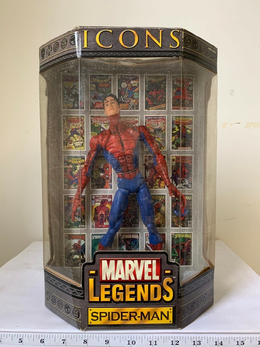 TOYBIZ MARVEL LEGENDS ICON SPIDER-MAN ACTION FIGURE | eBay