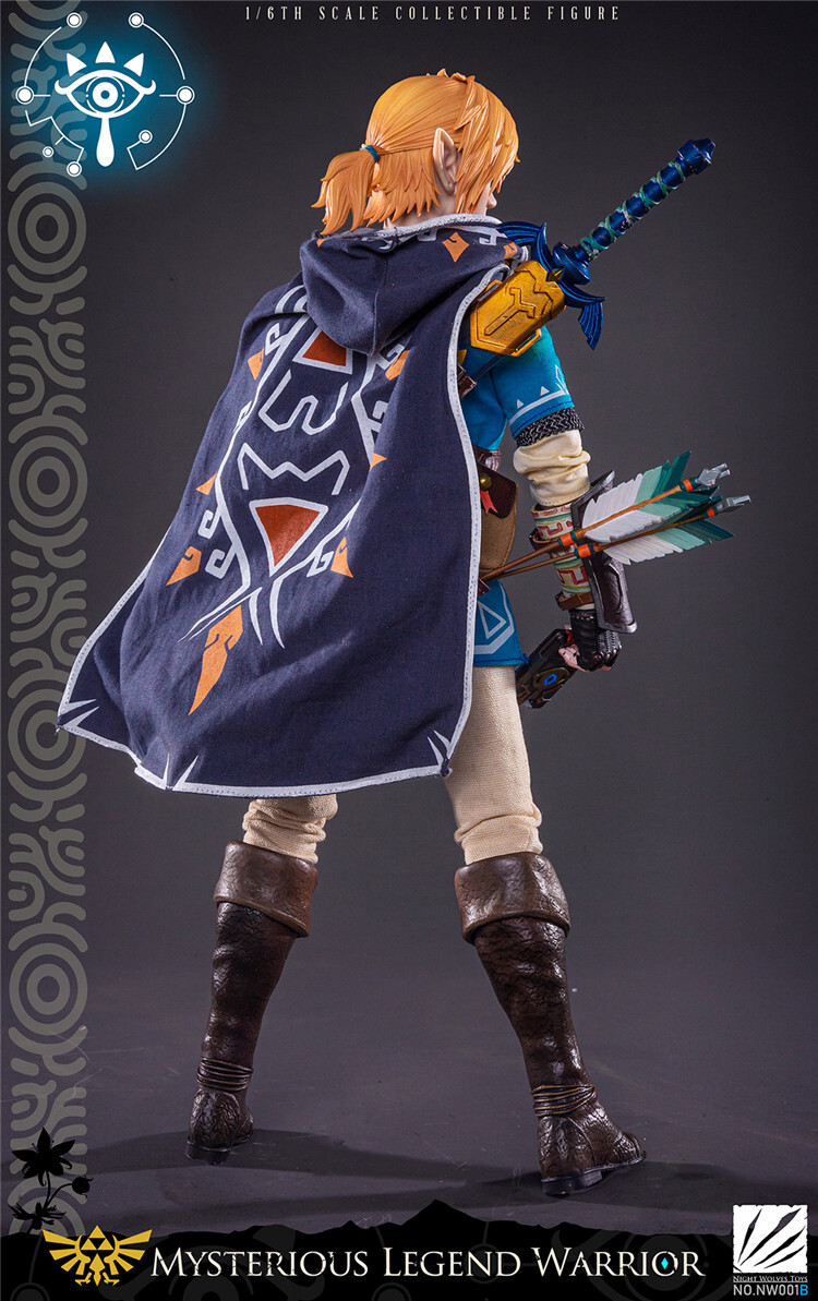 NWTOYS Breath Of The Wild Link Action Figure Model In Stock ex 1/6