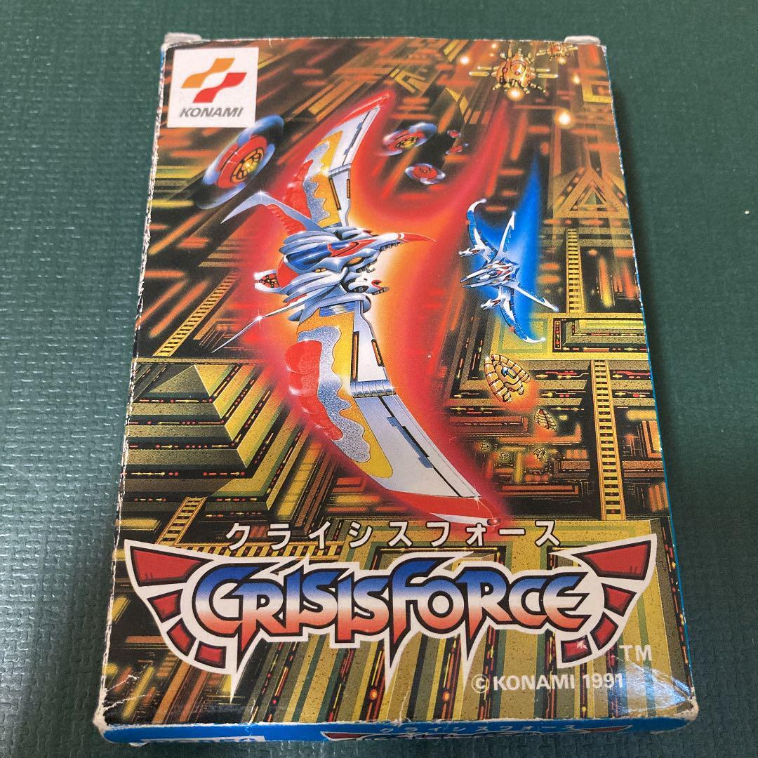 CRISIS FORCE Nintendo Famicom FC NES Japan import 1991