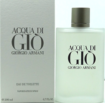 GIORGIO ARMANI ACQUA DI GIO POUR HOMME EAU DE TOILETTE 6.7 Oz