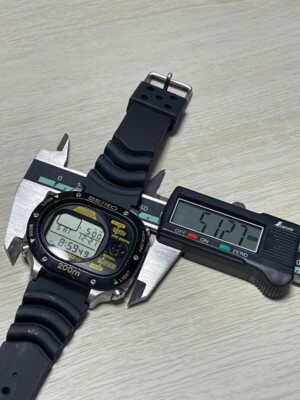 SEIKO SCUBA MASTER 200 Diver's 200M Digital Quartz Watch M726-5A10