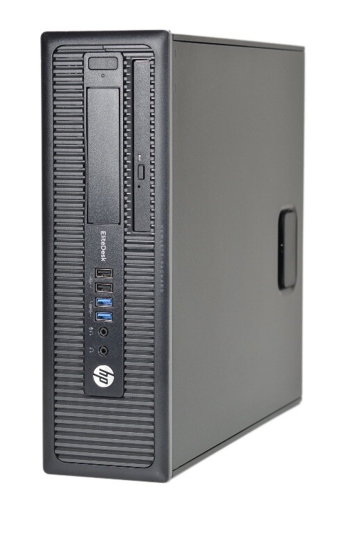 HP EliteDesk 800 G1 SFF Desktop Intel Core i3 3.4GHz 4GB 250GB HDD