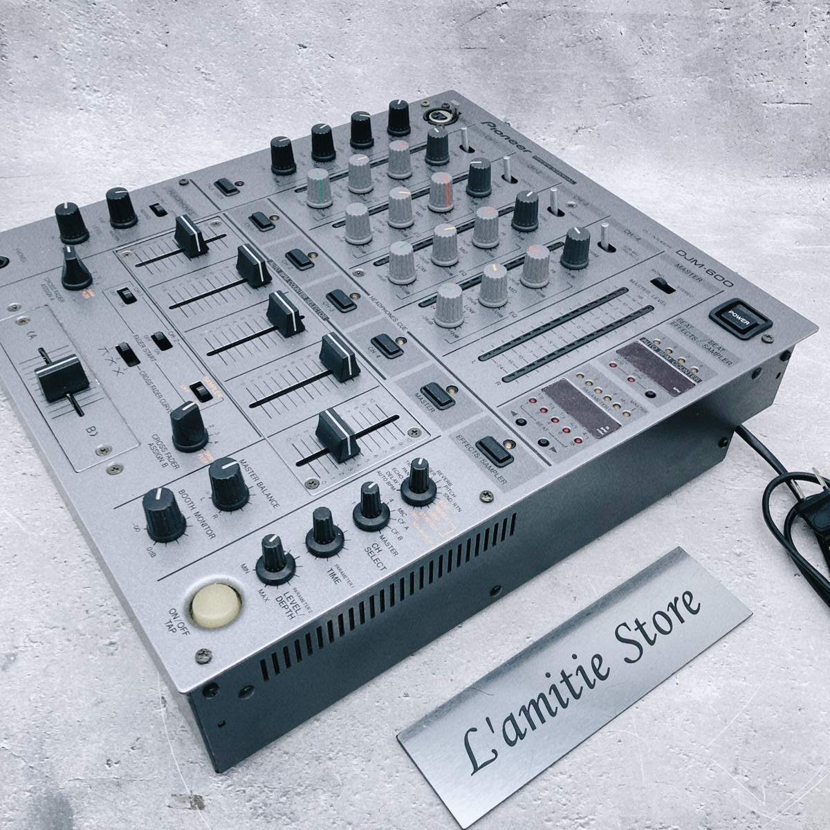 718 美品 pioneer DJM-600 DJミキサー 718 美品 pioneer DJM-600 DJ