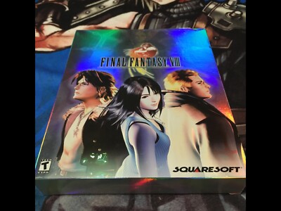 final fantasy viii 8 pc foil holo big box cib good condition rare