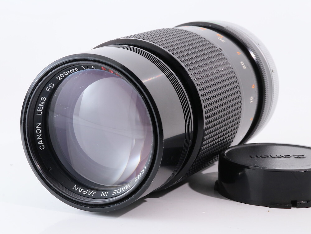 Canon FD 200mm f/4 S.S.C. SSC Lens From JAPAN#2617 | eBay