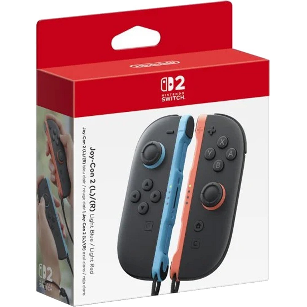 Nintendo Switch 2 Joy-Con L/R - Light Blue/Light Red | eBay