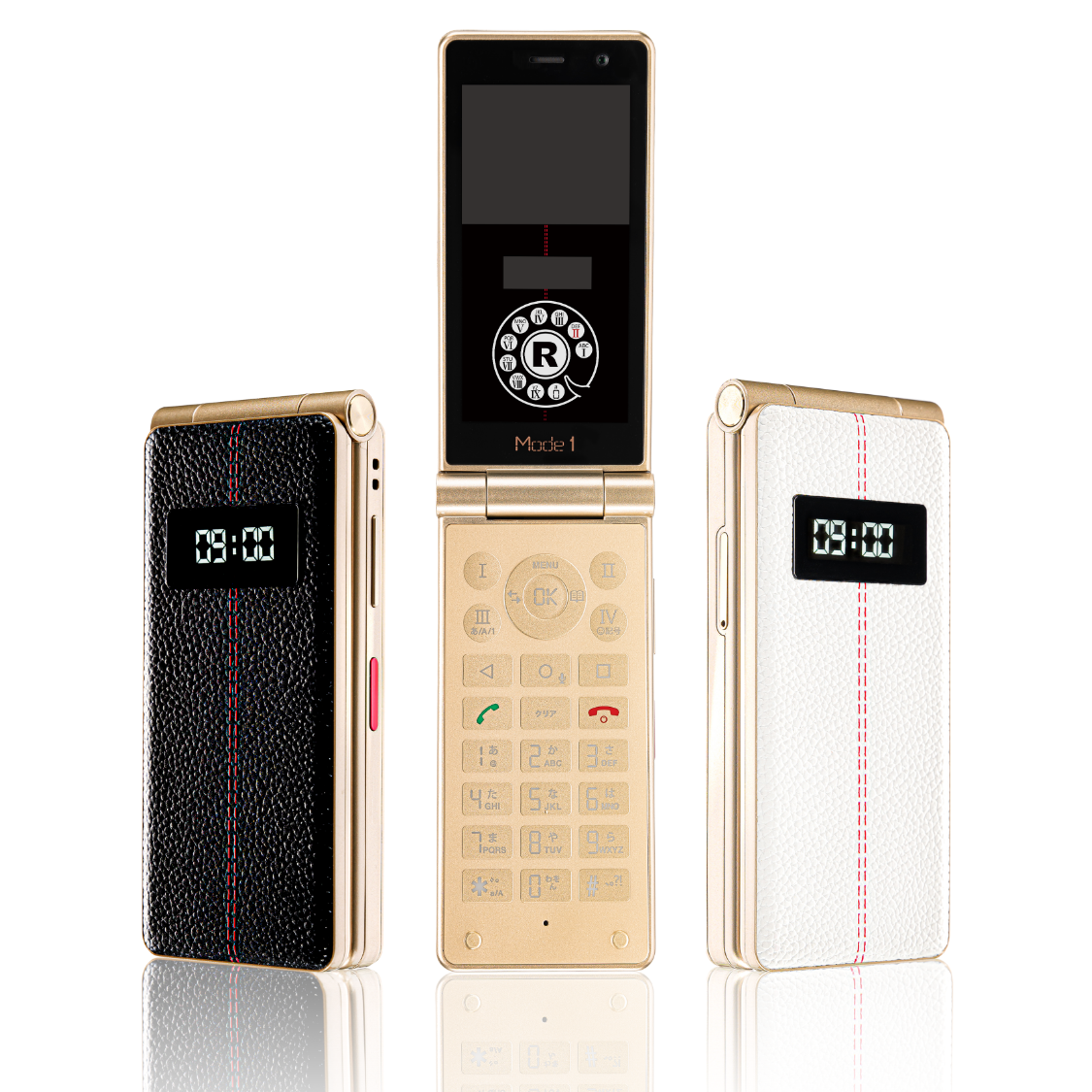 FREETEL MODE1 RETRO II White Android flip Phone Unlocked WHITE