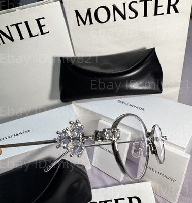 GentleMonster Sunglasses Jewelry - Carat 02 Silver Frame Clear