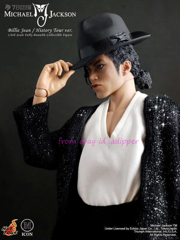 Perfect Hot Toys 1/6 Mis08 Michael Jackson (Billie Jean / History