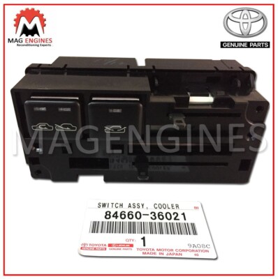 84660-36021 GENUINE OEM SWITCH ASSY, COOLER CONTROL 8466036021 | eBay