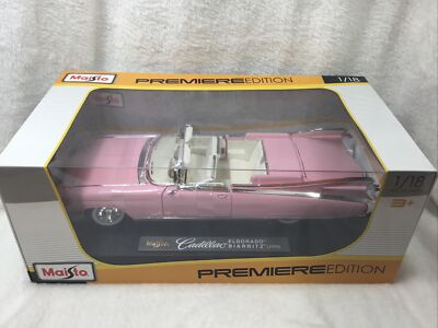 Collectible Maisto Premiere Edition 1959 Pink Cadillac Eldorado