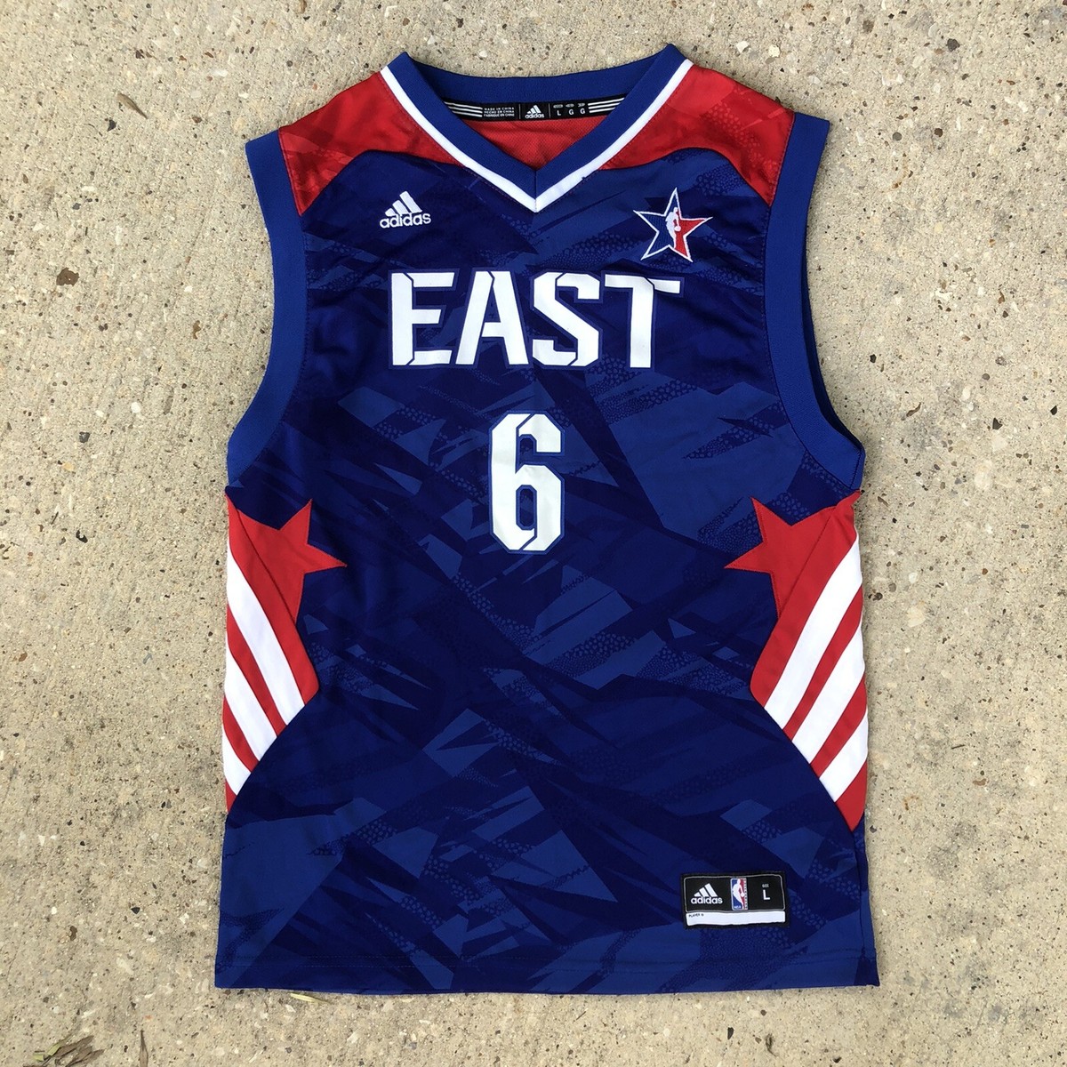 Adidas 2013 All-Star Game East LeBron James #6 Miami Heat Jersey