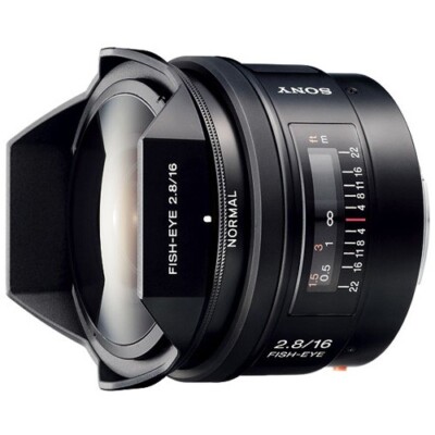 Sony 16mm f/2.8 Fisheye Lens SAL16F28 for A-Mount | eBay