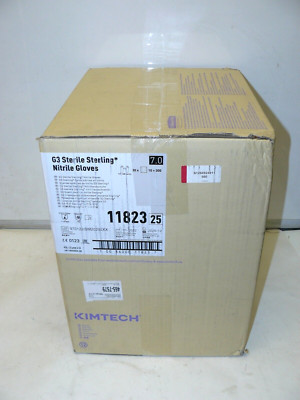 Kimberly Clark Kimtech 11823 G3 Sterile Sterling Cleanroom Nitrile