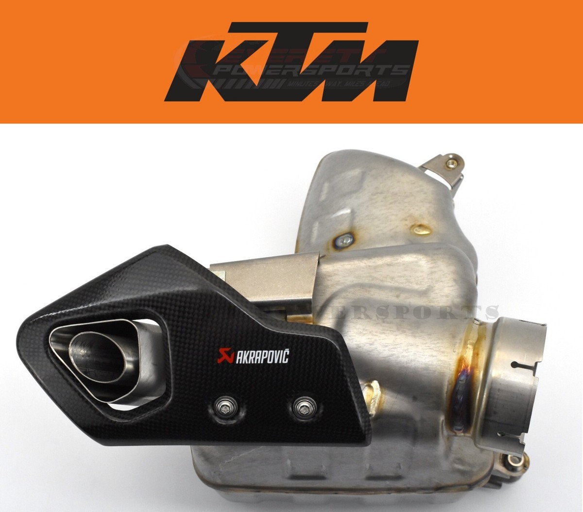 Akrapovic Slip On Line Exhaust Muffler 2024 250 390 Duke KTM Akra