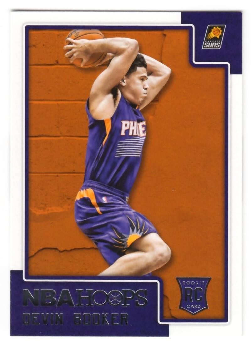 Devin Booker RC auto panini hoops HOOPS DEVIN BOOKER RC AUTO