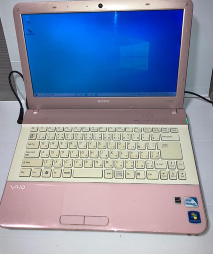 SONY VAIO PCG-61311N laptop pink Windows 10 home appliances laptop