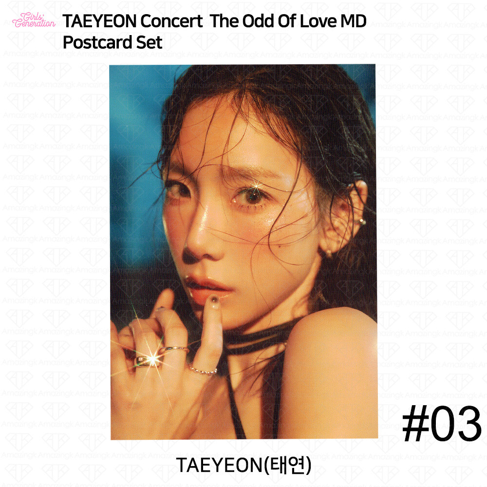 TAEYEON 少女時代 テヨン The ODD Of LOVE MDアクスタ トレカ CONCERT