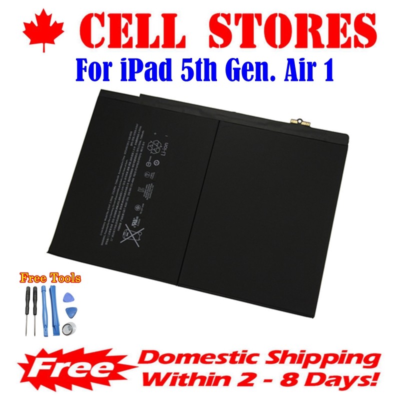 OEM Replacement Battery for iPad 5th 6th Air 1 A1474 A1822 A1893