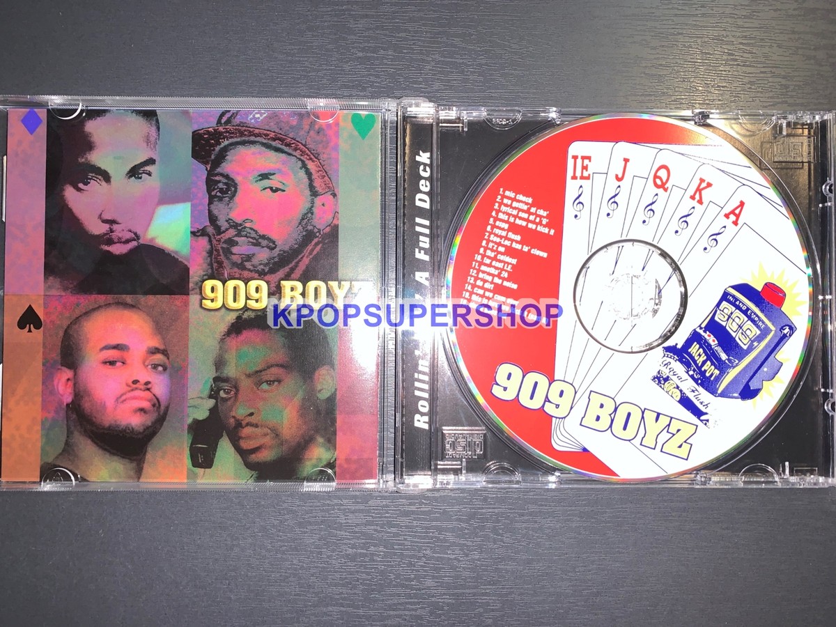 909 Boyz Album Royal Flush CD Booklet Rare Japan OBI SoCal Gangsta