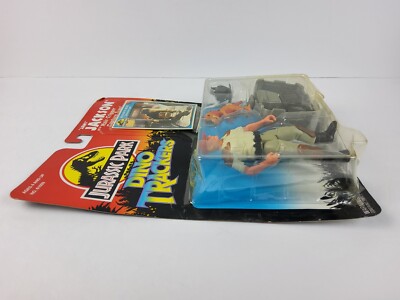 1993 Jurassic Park Dino Trackers Jaws Jackson Figure Dinosaur