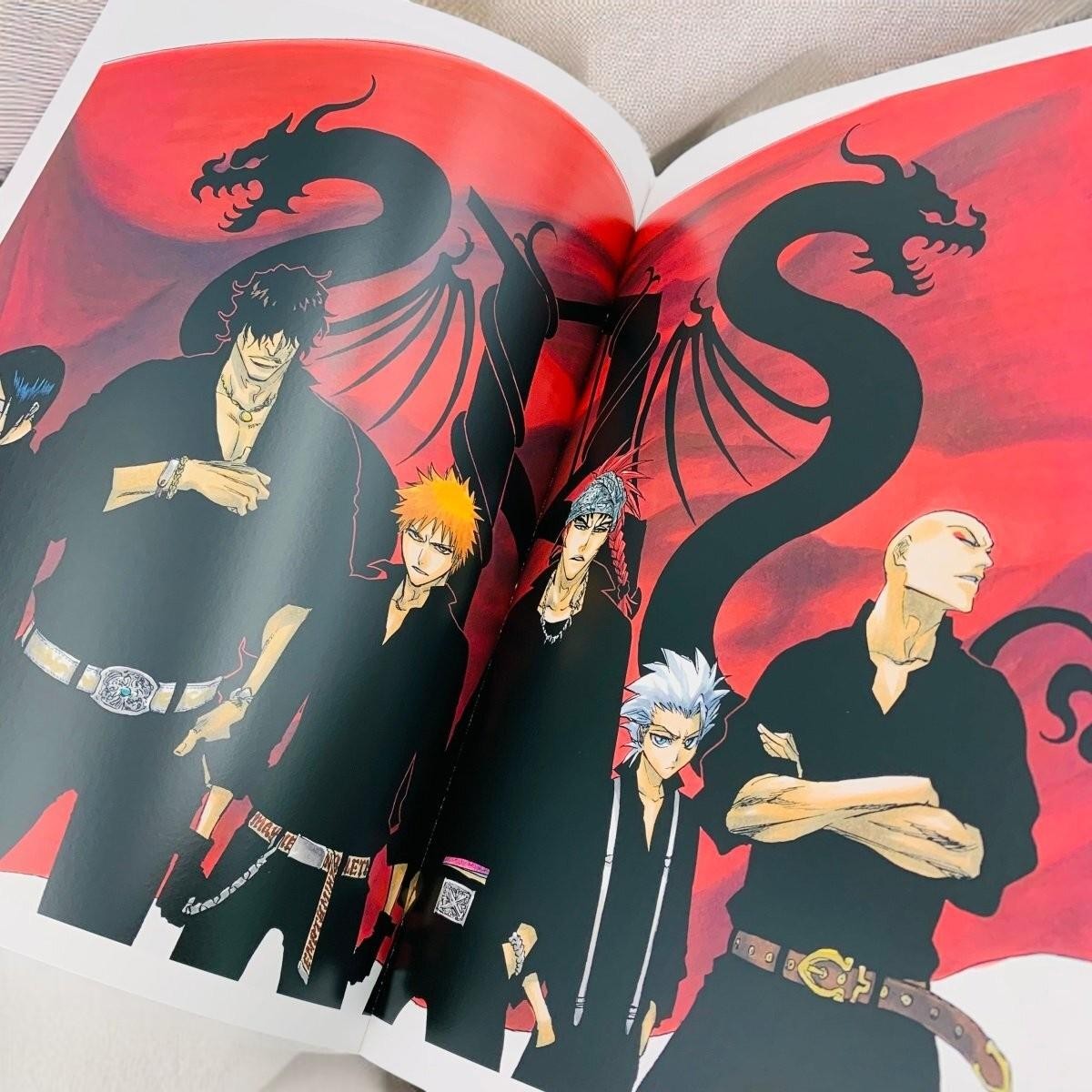 BLEACH Illustration Collection JET Art Book Case Limited Edition
