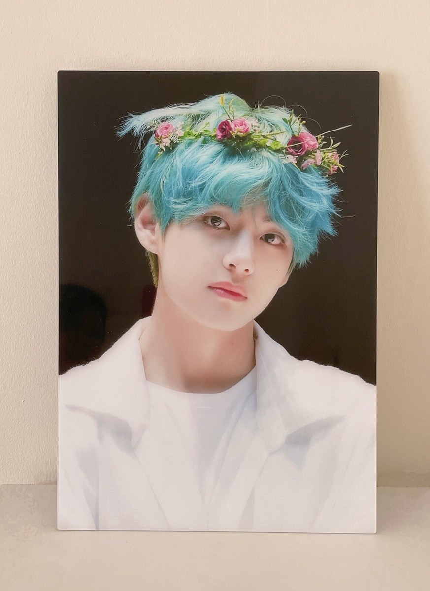 BTS V Kim Taehyung Official Fansite Nuna_V Picture Frame | eBay