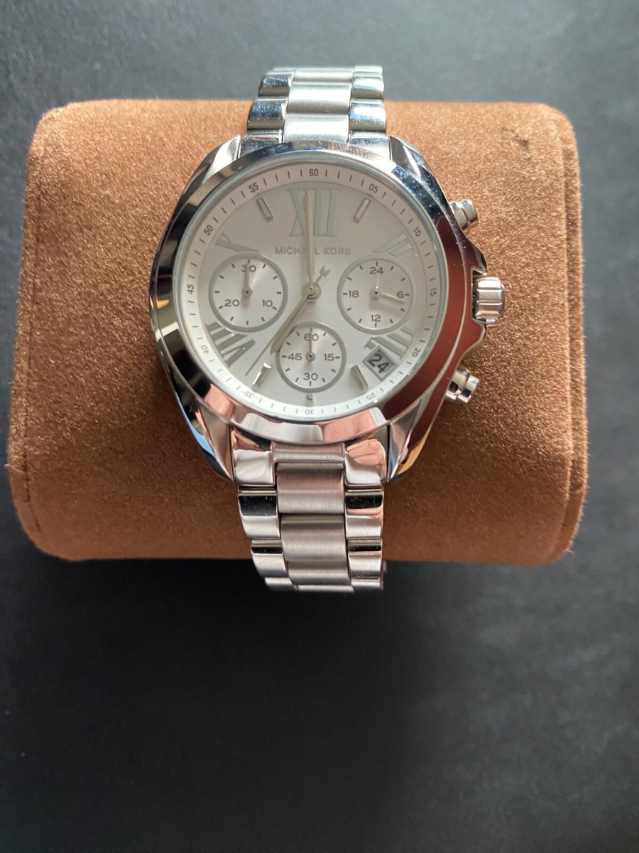 Michael Kors Original MK6174 Women's Mini Bradshaw Silver