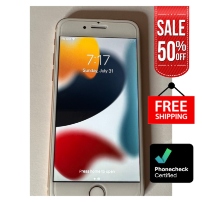 Apple iPhone 8 - 64GB/128GB, Mint Condition, Red/Gold/Gray