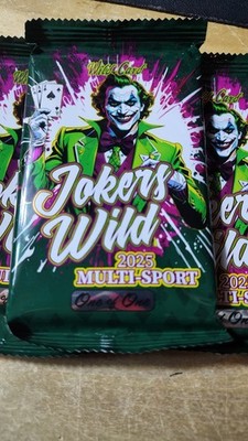 1 PACK 2025 Wild Card Jokers Wild GOD Brick Multi-Sport PACK ALL 1
