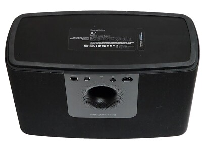Bowers & Wilkins A7 Hi-Fi Wireless Music System w/ Remote, Power