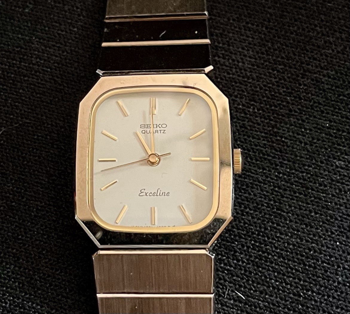 Vintage 1987 Seiko Exceline 1221-5730 Tungsten Quartz Ladies Watch
