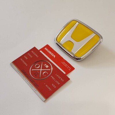 OEM Honda S2000 Front Emblem Badge H Logo 00-09 AP1 AP2 JDM Indy