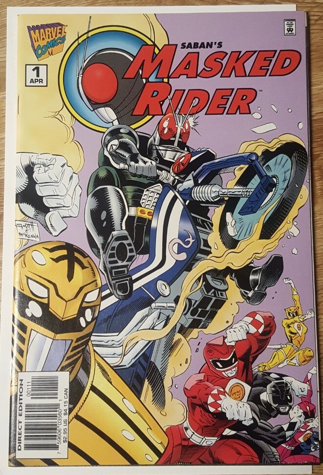 Saban's Masked Rider #1 April 1996 Marvel Comics Power Rangers
