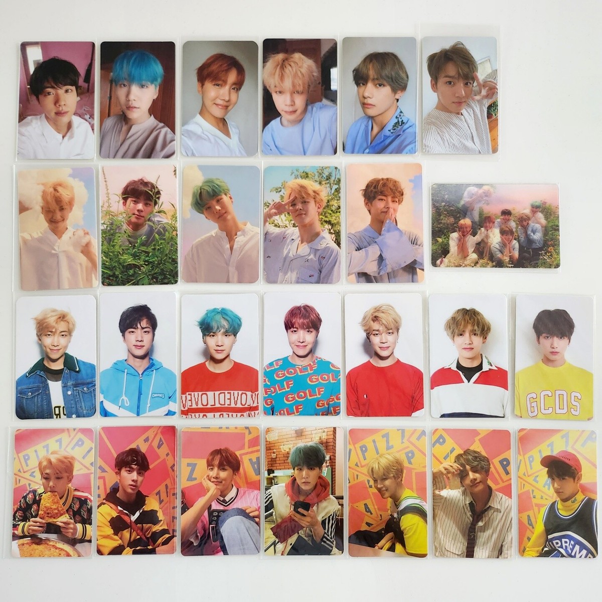 BTS Love Yourself 'HER' L O V E Official Album Photo Cards | eBay
