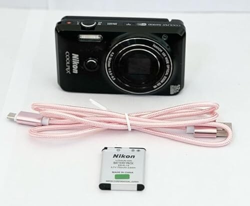 Nikon COOLPIX S6900 Rich Black 16MP S6900BK Digital Camera 12 x