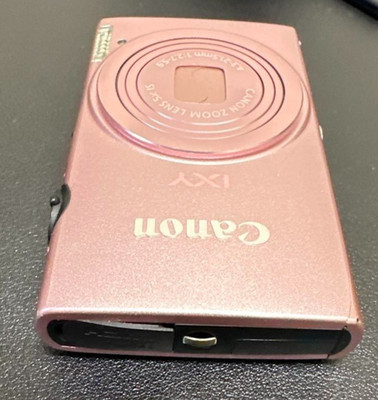 Canon IXY 220F Pink PowerShot ELPH 110 IXUS 125HS 16.1MP 5x zoom