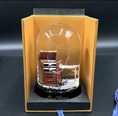 LOUIS VUITTON Damier Stokowski Trunk Snow Globe Dome VIP Limited