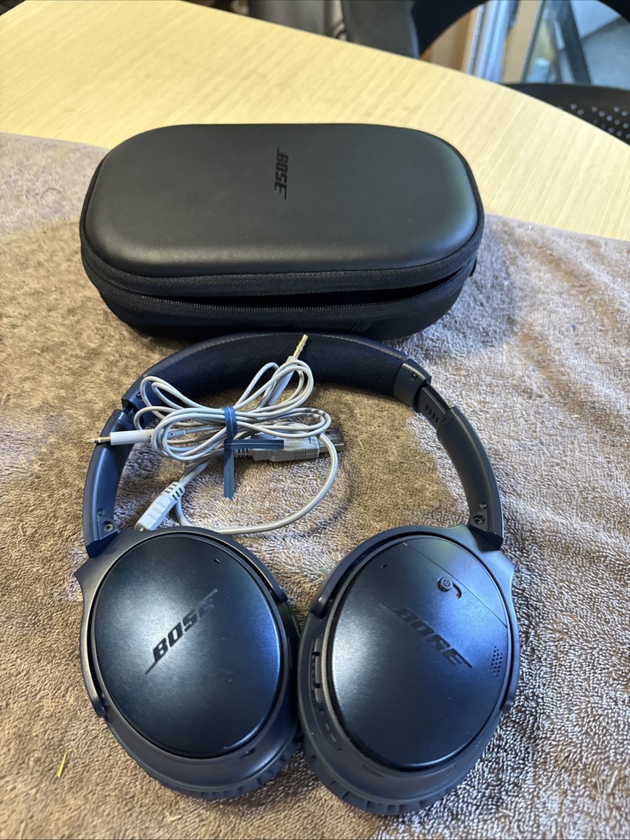 Bose QuietComfort 35 QC35 Wireless Headphones - Dark Blue | eBay