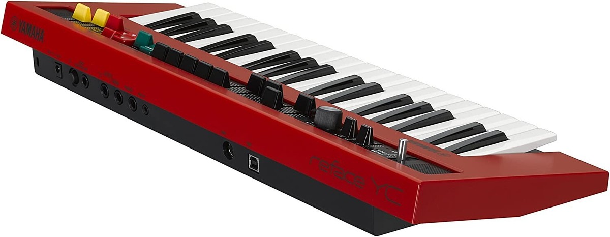 YAMAHA REFACE YC mobile Synthesizer 37-Key mini Red Keyboard Piano