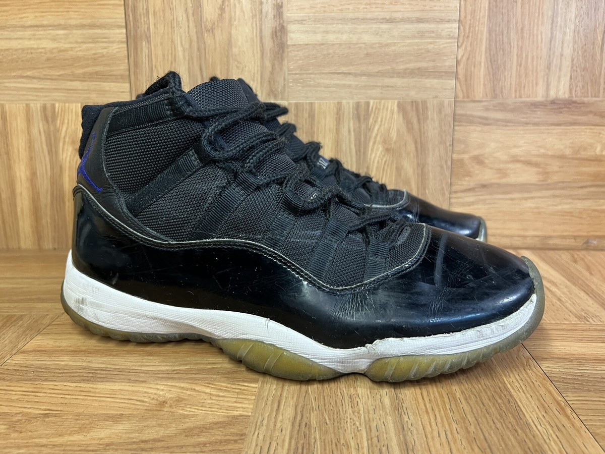 WORN🔥 Nike Air Jordan 11 XI Retro 2016 Space Jam Men's Shoes Size