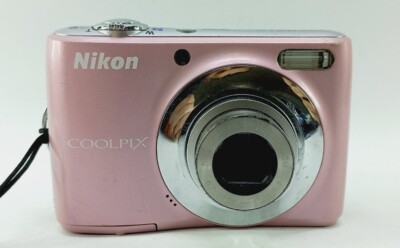 Nikon Coolpix L21 8MP Digital Camera - Rare Pink PARTS ONLY ! | eBay