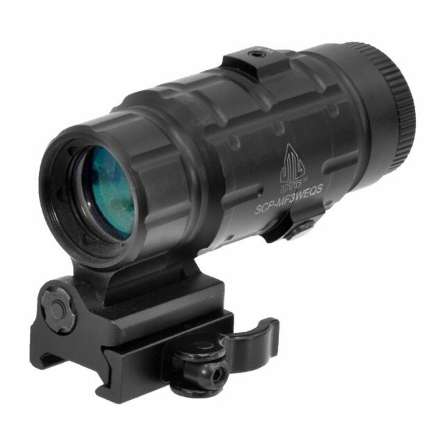 UTG SCP-MF3WEQS 3X Magnifier with Flip-to-side QD Mount for sale