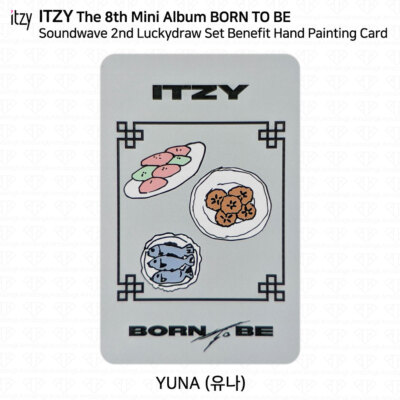 ITZY 8th Mini Album Born To Be Soundwave 2nd Luckydraw Photocard